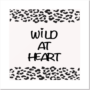 Wild at Heart Spotted Pattern Design Posters and Art